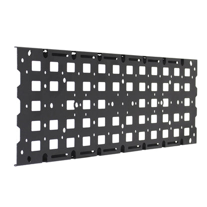 XRS/SRM Accessory Gear Plate Kit Textured Black Go Rhino
