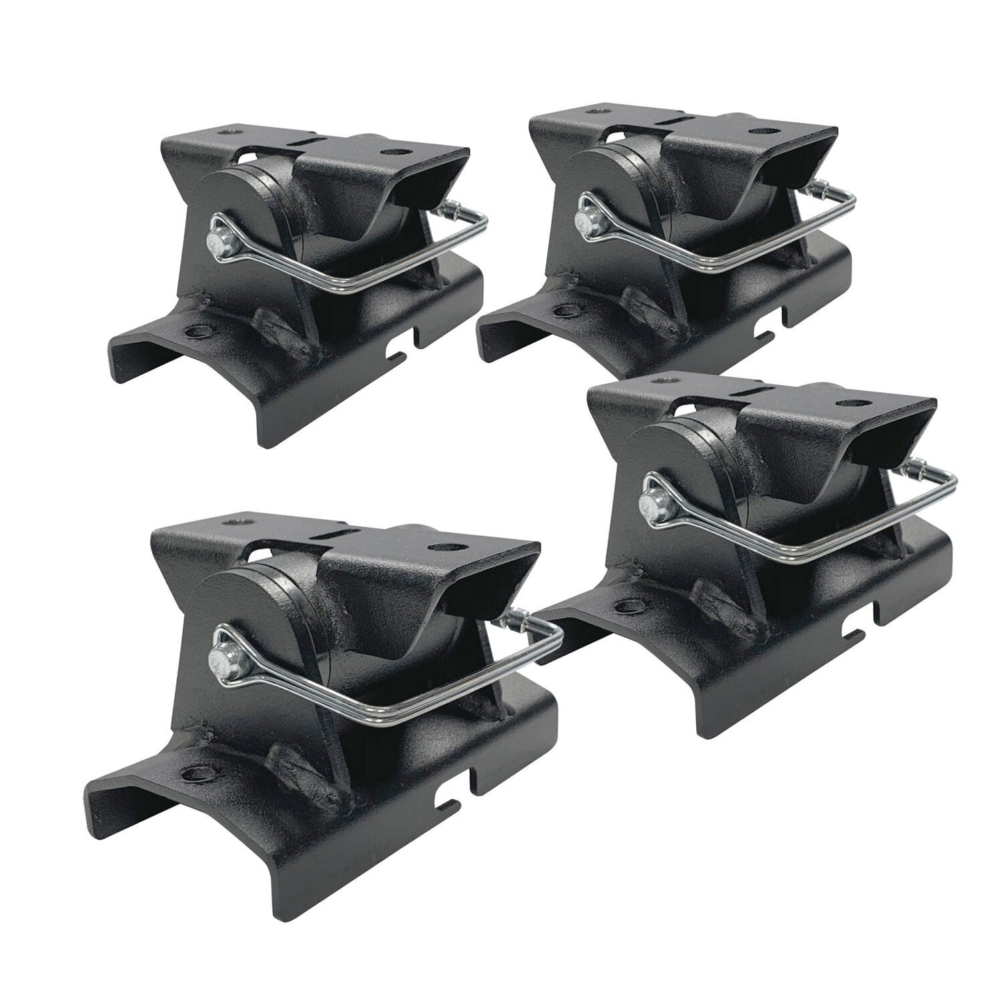 XRS/SRM Quick Release Tent Bracket Kit Textured Black Go Rhino