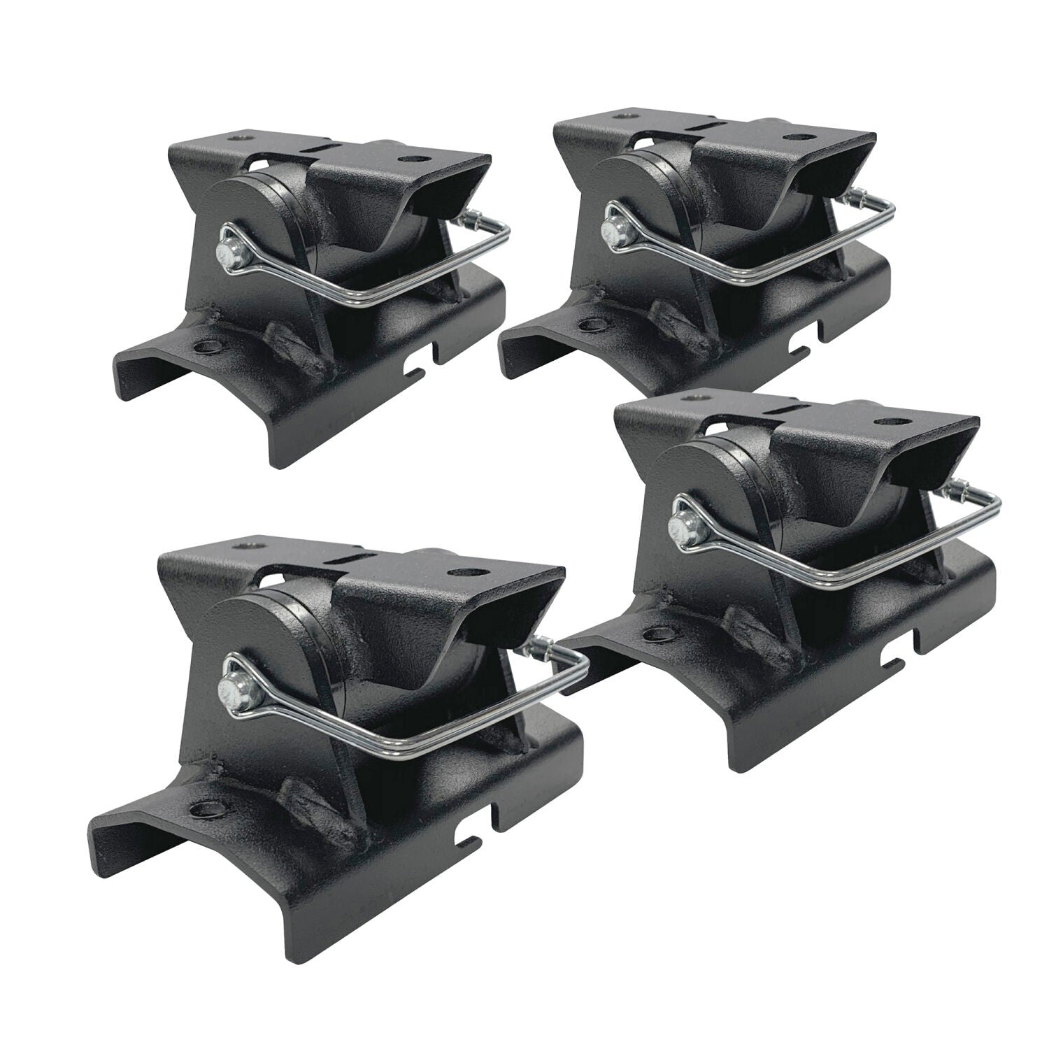 XRS/SRM Quick Release Tent Bracket Kit Textured Black Go Rhino