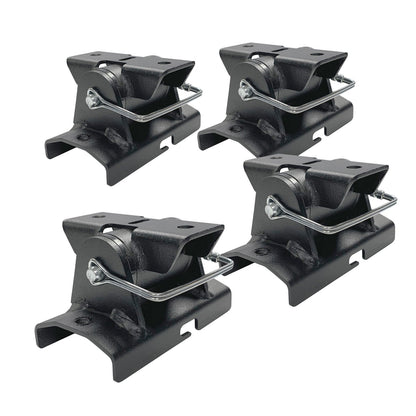 XRS/SRM Quick Release Tent Bracket Kit Textured Black Go Rhino