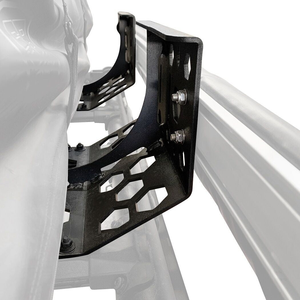 XRS/SRM Awning Bracket Kit Textured Black Go Rhino