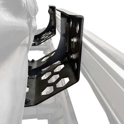 XRS/SRM Awning Bracket Kit Textured Black Go Rhino