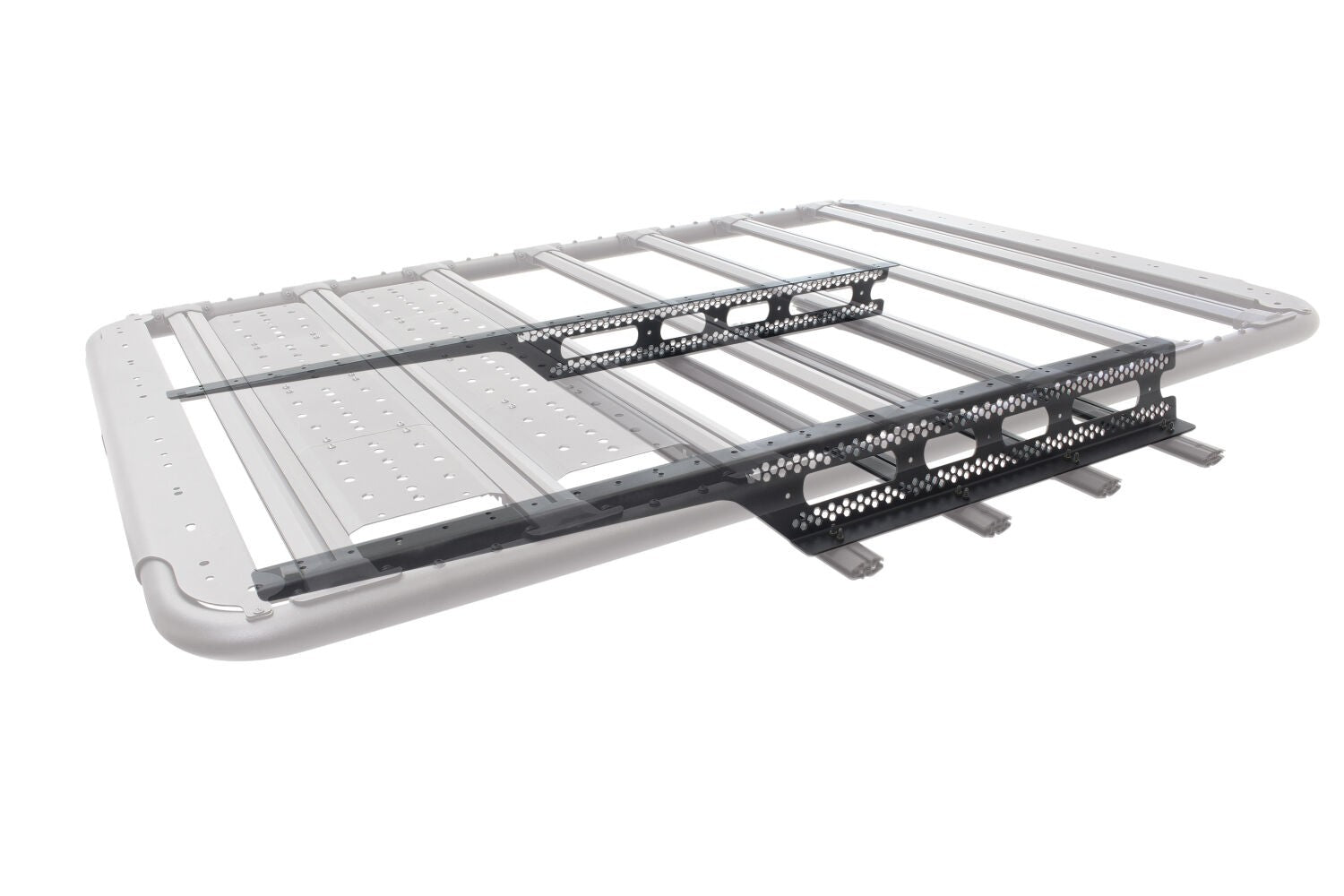 XRS Cab Overhang Mount Kit For 65 Inch Rack Textured Black Go Rhino