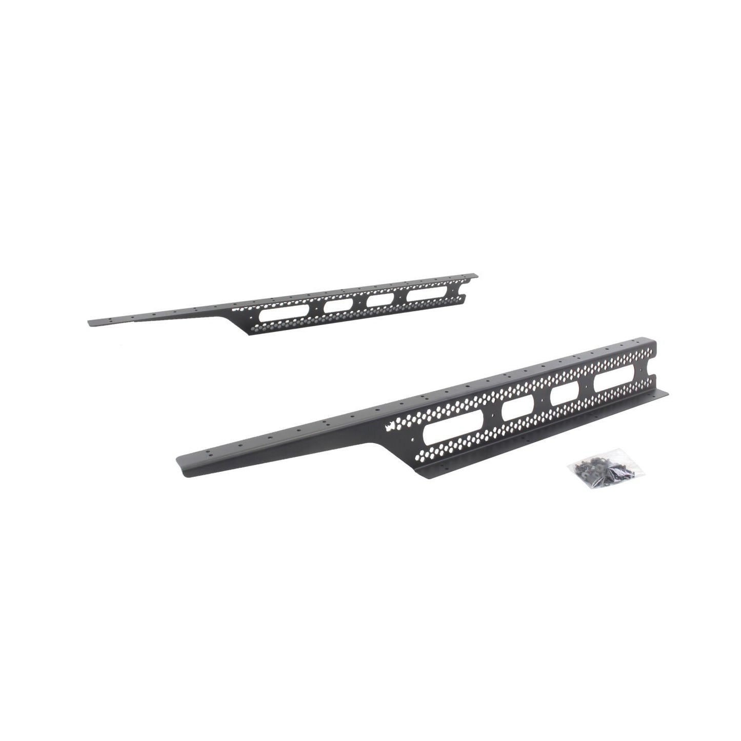 XRS Cab Overhang Mount Kit For 65 Inch Rack Textured Black Go Rhino