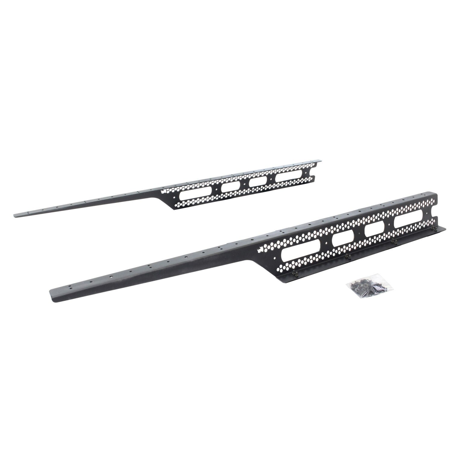 XRS Cab Overhang Mount Kit For 75 Inch Rack Textured Black Go Rhino