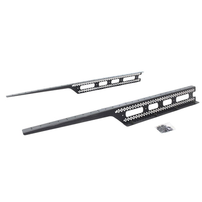 XRS Cab Overhang Mount Kit For 75 Inch Rack Textured Black Go Rhino