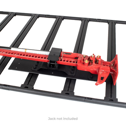 XRS/SRM 4 CORE Hi Lift Jack Mount with Clamp Textured Black Go Rhino