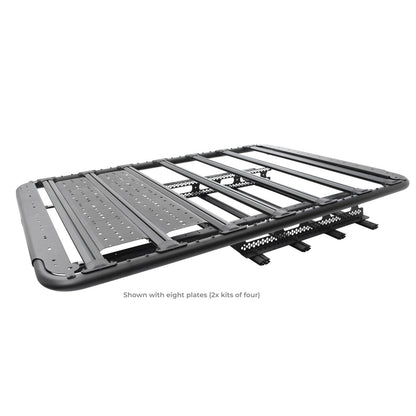 XRS/SRM 4 CORE Floor Plate Insert Kit (4PC) Textured Black Go Rhino