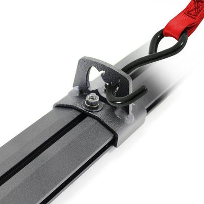XRS/SRM Rhino Tie Down Kit (Includes Four Tie Downs) Textured Black Go Rhino