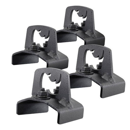 XRS/SRM Rhino Tie Down Kit (Includes Four Tie Downs) Textured Black Go Rhino
