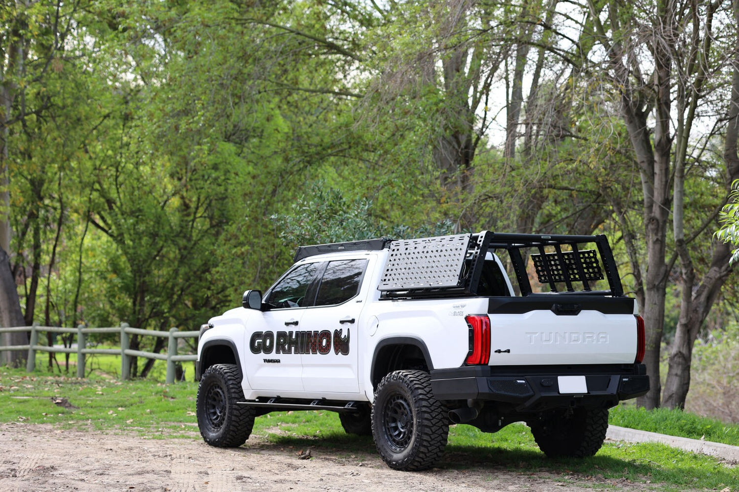 XRS Overland Xtreme Rack Full Size Trucks Textured Black 2014-2026 Toyota Tundra 2015-2026 Ford F-150 2019-2026 Silverado/Sierra 1500 Go Rhino