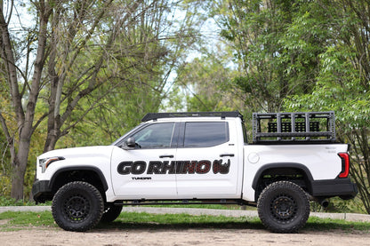 XRS Overland Xtreme Rack Full Size Trucks Textured Black 2014-2026 Toyota Tundra 2015-2026 Ford F-150 2019-2026 Silverado/Sierra 1500 Go Rhino