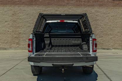 XRS Overland Xtreme Rack Full Size Trucks Textured Black 2014-2026 Toyota Tundra 2015-2026 Ford F-150 2019-2026 Silverado/Sierra 1500 Go Rhino