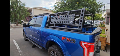 XRS Overland Xtreme Rack Full Size Trucks Textured Black 2014-2026 Toyota Tundra 2015-2026 Ford F-150 2019-2026 Silverado/Sierra 1500 Go Rhino