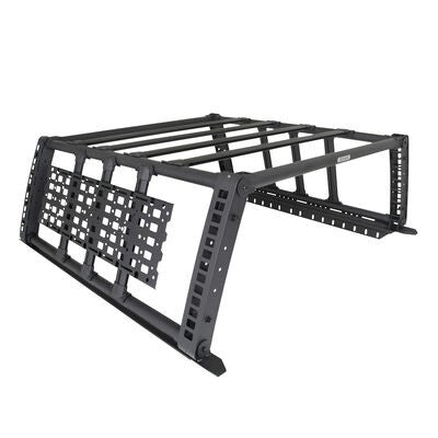 XRS Overland Xtreme Rack Full Size Trucks Textured Black 2014-2026 Toyota Tundra 2015-2026 Ford F-150 2019-2026 Silverado/Sierra 1500 Go Rhino