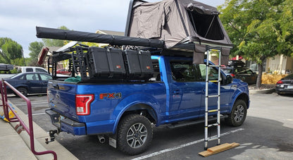 XRS Overland Xtreme Rack Full Size Trucks Textured Black 2014-2026 Toyota Tundra 2015-2026 Ford F-150 2019-2026 Silverado/Sierra 1500 Go Rhino