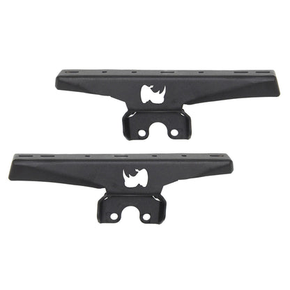 XE Hard Top Light Mount Single Cube 3 Inch x 3 Inch dual cube Textured Black 2018-2026 Jeep Wrangler JL 2020-2025 Jeep Gladiator Go Rhino
