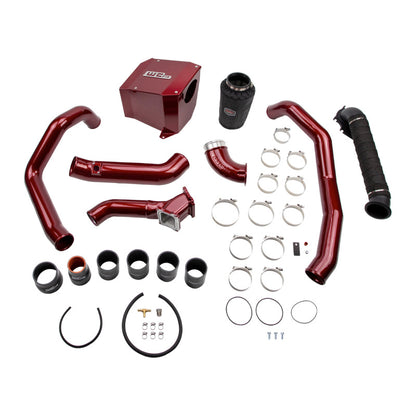 Wehrli 01-04 Chevrolet 6.6L LB7 Duramax High Flow Intake Bundle Kit - Flat Black