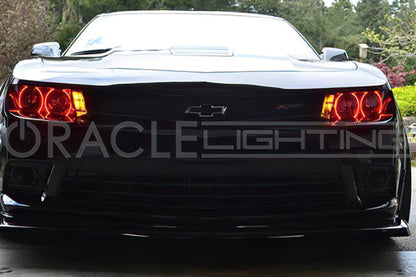 Oracle Chevrolet Camaro Non-RS 14-15 Dual Halo Kit Round Style - ColorSHIFT