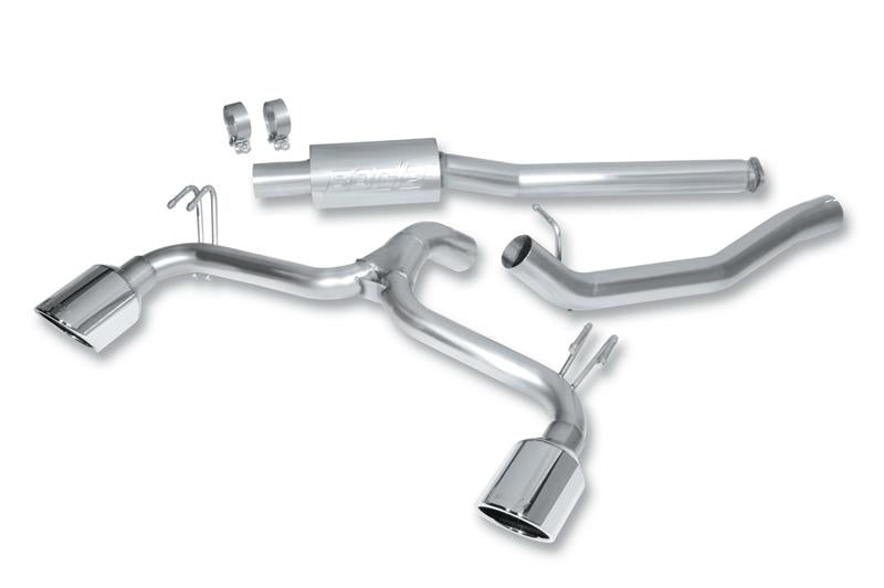 Borla 09-15 Mitsubishi Lancer Ralliart 2.0L 4cyl MT 6spd AWD Catback Exhaust