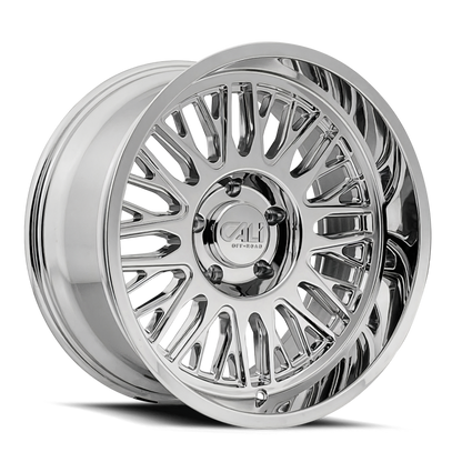 Cali Off-Road 9116 Vertex 24x14 / 6x135 BP / -76mm Offset / 87.1mm Hub Chrome Wheel
