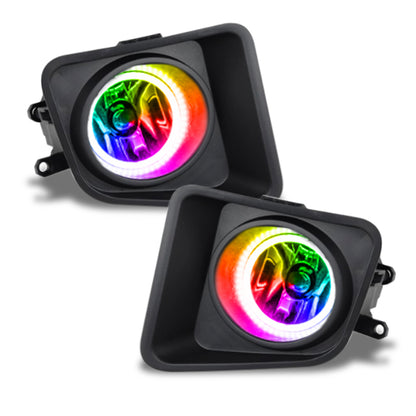 Oracle Toyota Tundra 14-18 LED Fog Halo Kit - ColorSHIFT
