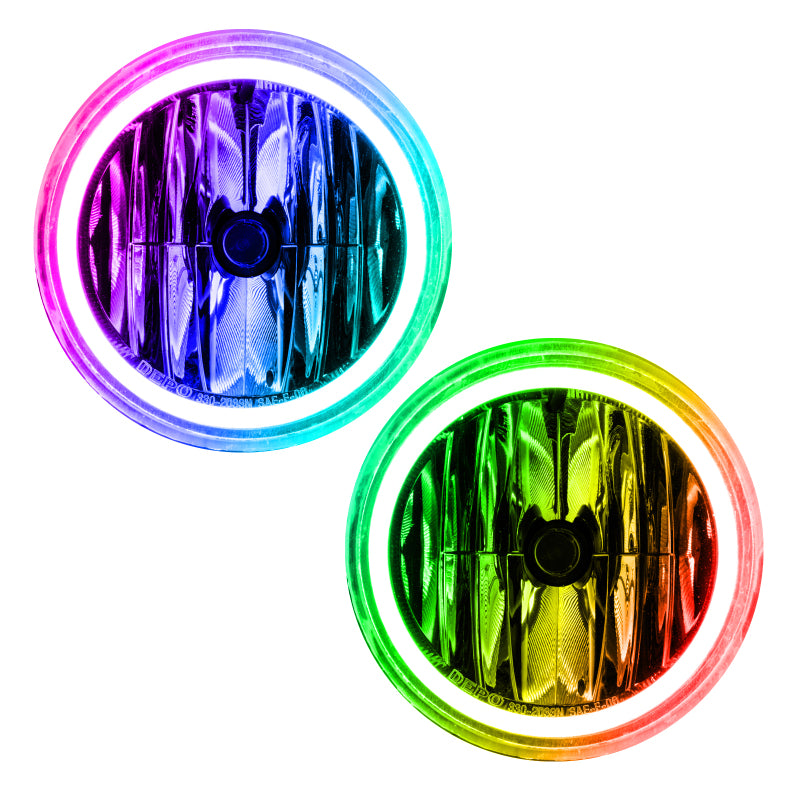 Oracle Ford F-150 06-14 LED Fog Halo Kit - ColorSHIFT