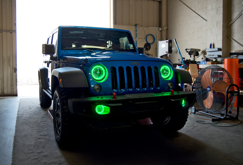 Oracle Jeep Wrangler 07-17 Halo Kit - ColorSHIFT