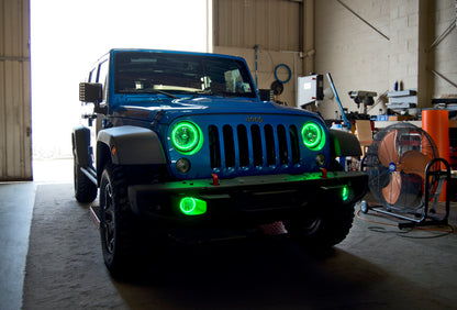 Oracle Jeep Wrangler 07-17 Halo Kit - ColorSHIFT