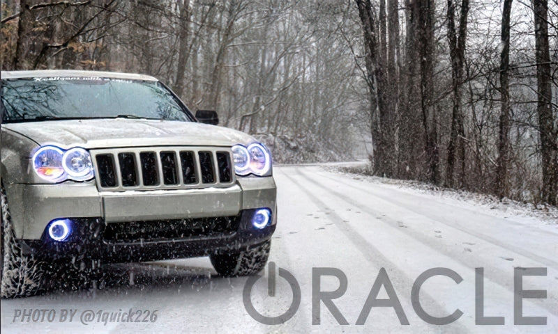Oracle Jeep Grand Cherokee 05-10 Halo Kit - ColorSHIFT w/o Controller