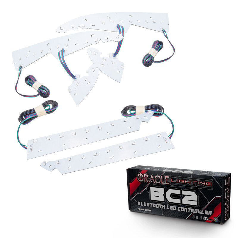 Oracle 14-15 GMC Sierra Headlight DRL Upgrade Kit - ColorSHIFT w/ BC1 Controller