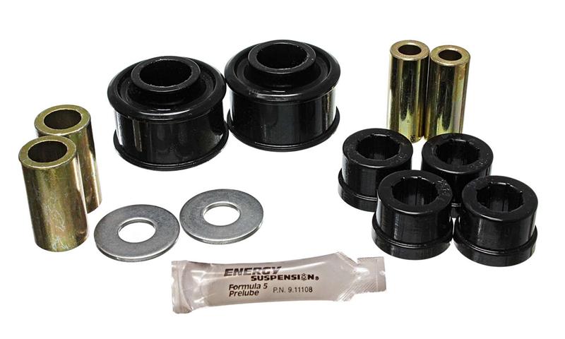 Energy Suspension Subaru Crosstrek/Forester/Impreza/Legacy/WRX Black Front Control Arm Bushing Set