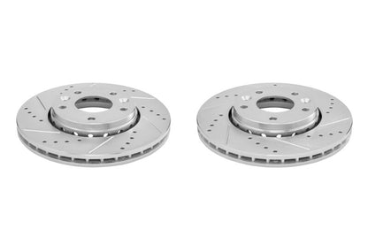 Power Stop 21-23 Nissan Kicks Front Drilled & Slotted Rotor - Pair