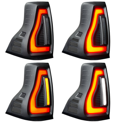 Oracle 10-23 Lexus GX460 and Toyota Prado Flush Lensless LED Tail Lights - Black Series