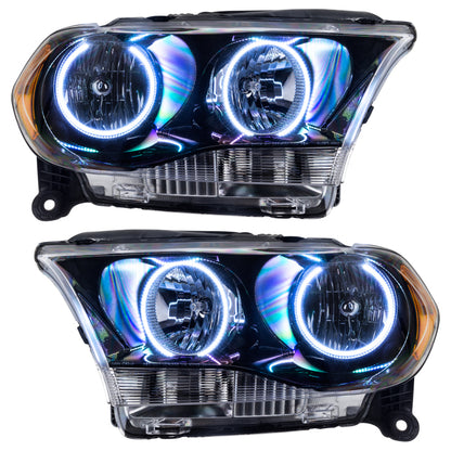 Oracle 11-13 Dodge Durango SMD HL Halogen - Black - White