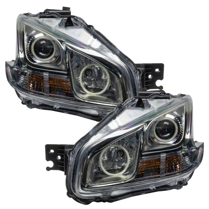 Oracle 09-13 Nissan Maxima SMD HL (Non-HID)-Chrome - ColorSHIFT w/ Simple Controller
