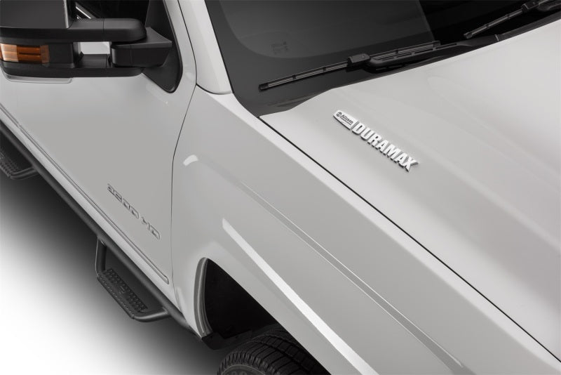 N-Fab Nerf Step 15-17 Chevy-GMC 2500/3500 Crew Cab 6.5ft Bed - Tex. Black - Bed Access - 3in