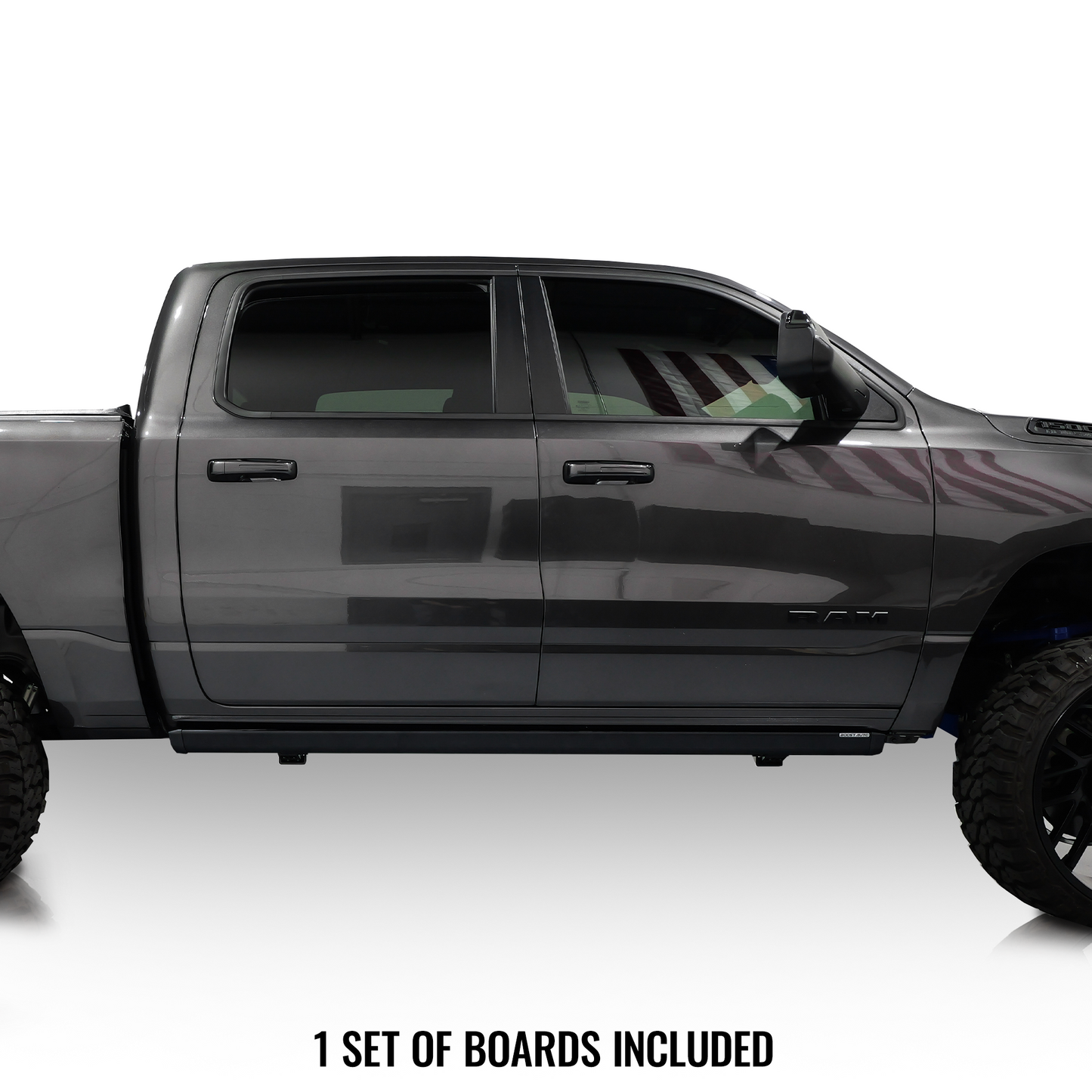 Boost Auto Powered Running Boards | 2025-2026 Dodge Ram 1500