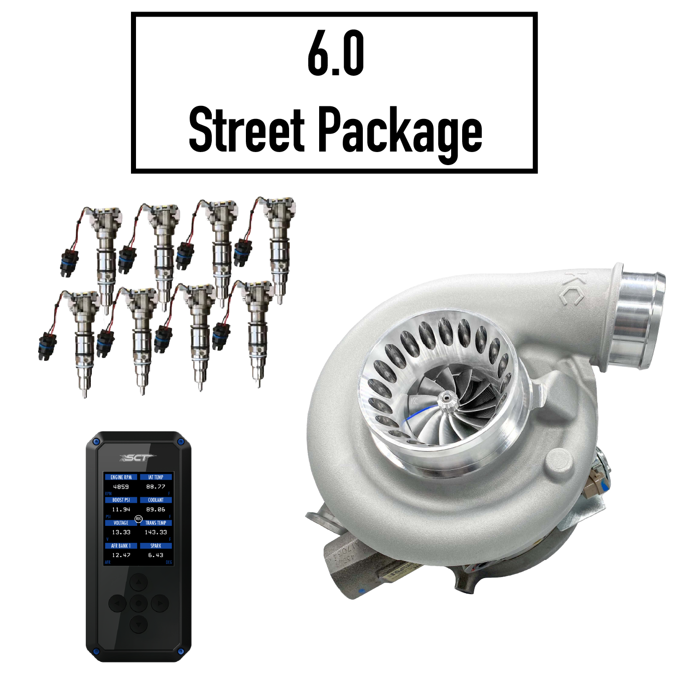 KC package Street Performance Package - 6.0 Powerstroke (2003-2007)