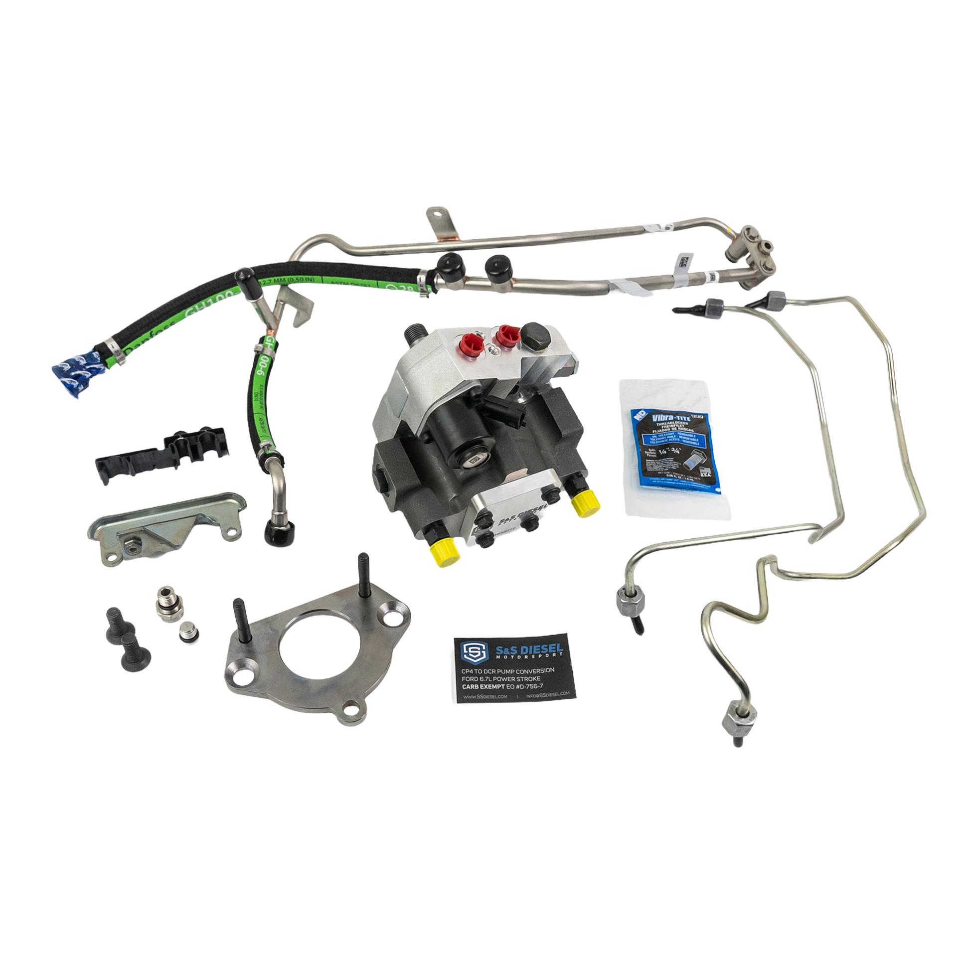 S&S / KDD / TURN 14 X-(Back End) S&S CP4 To DCR Pump Conversion - 6.7