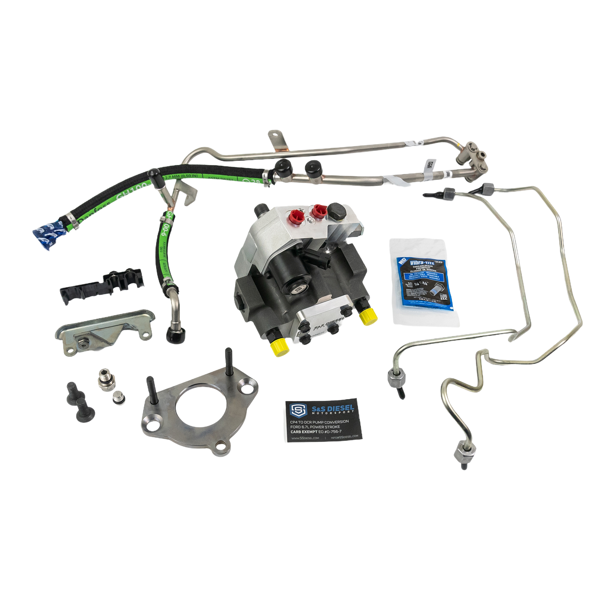 S&S / KDD / TURN 14 X-(Back End) S&S CP4 To DCR Pump Conversion - 6.7