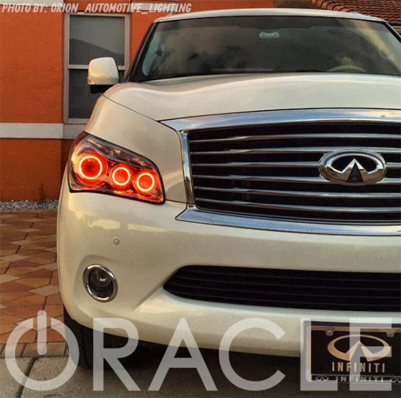 Oracle Infiniti QX56 11-13 Halo Kit - ColorSHIFT w/ BC1 Controller