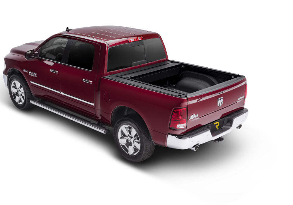 RetraxONE MX Retractable Tonneau Cover Matte One Piece Polycarbonate Finish 2019-2026 (New Body Style) Ram 5' 7 inch Bed with RamBox with or without Multifunction Tailgate without Stake Pockets