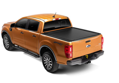 RetraxOne MX Retractable Tonneau Cover Matte One Piece Polycarbonate Finish 2019-2023 Ford Ranger 5' Bed without Stake Pockets