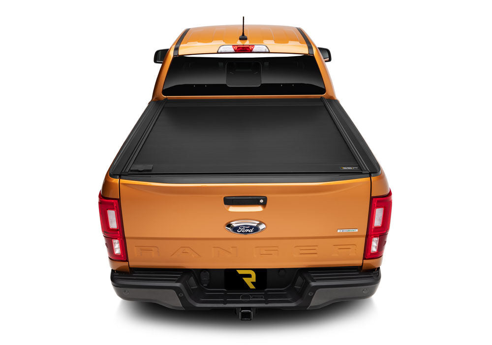 RetraxOne MX Retractable Tonneau Cover Matte One Piece Polycarbonate Finish 2024-2025 Ford Ranger 5' Bed without Cargo Management System without Stake Pockets