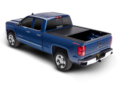 RetraxOne MX Retractable Tonneau Cover Matte One Piece Polycarbonate Finish 2007-2013 Silverado/Sierra 1500/2007-2014 2500 HD/3500 HD 6' 6 inch Bed without Stake Pockets Standard Rails