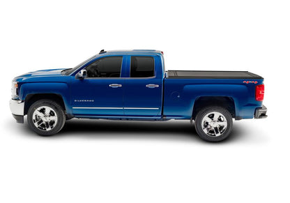 RetraxOne MX Retractable Tonneau Cover Matte One Piece Polycarbonate Finish 2007-2013 Silverado/Sierra 1500/2007-2014 2500 HD/3500 HD 6' 6 inch Bed without Stake Pockets Standard Rails