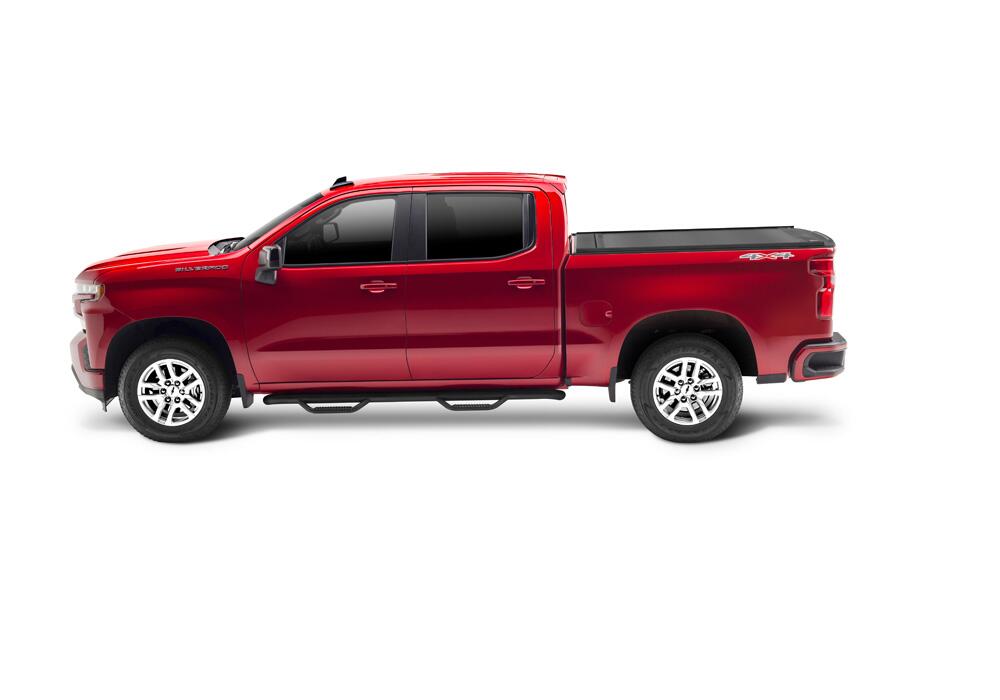 RetraxOne MX Retractable Tonneau Cover Matte One Piece Polycarbonate Finish 2019-2026 Silverado/Sierra (without CarbonPro Bed) 5' 9 inch Bed without Stake Pockets Standard Rails