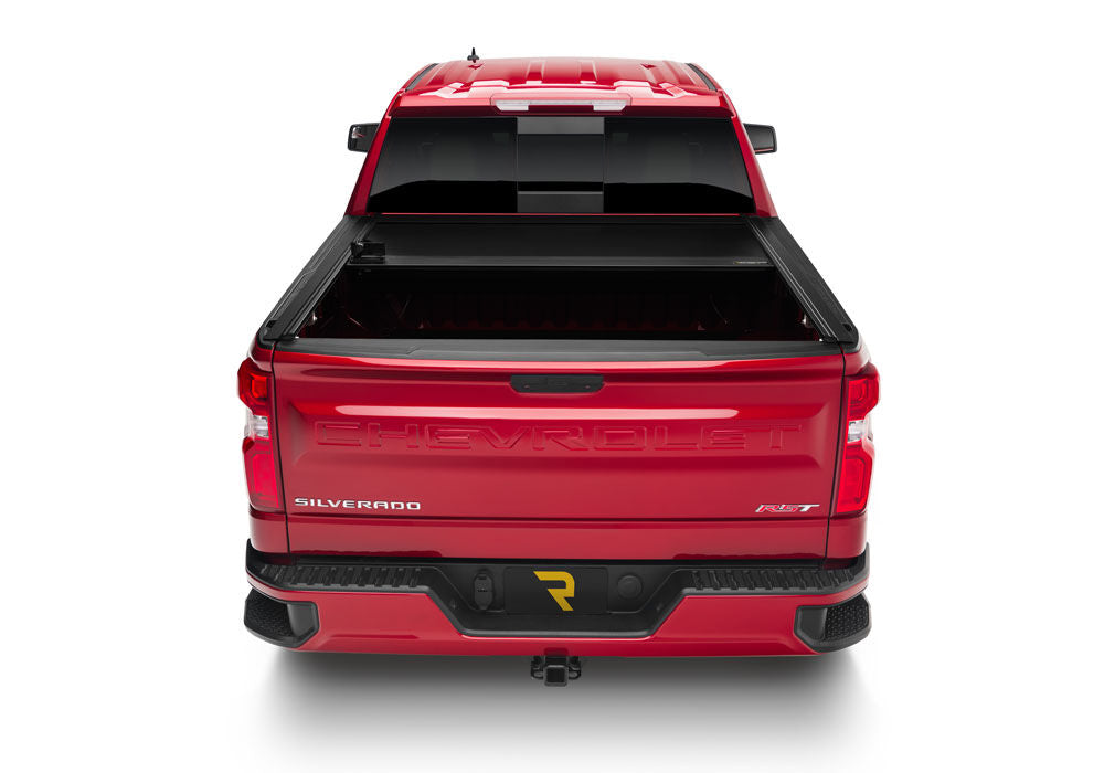 RetraxOne MX Retractable Tonneau Cover Matte One Piece Polycarbonate Finish 2019 (New Body Style)-2026 Silverado/Sierra 1500 6' 7 inch Bed without Stake Pockets Standard Rails