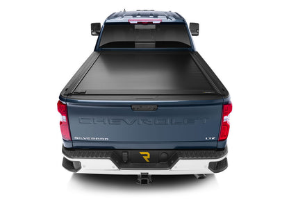 RetraxOne MX Retractable Tonneau Cover Matte One Piece Polycarbonate Finish 2020-2026 Silverado/Sierra 2500 HD/3500 HD 6' 9 inch Bed without Stake Pockets Standard Rails